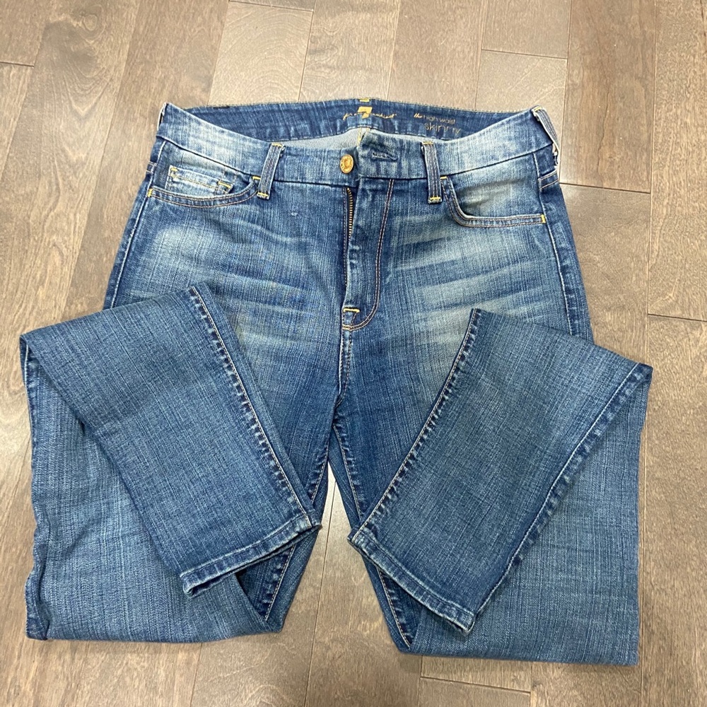 7 for all man kind highwaist skinny